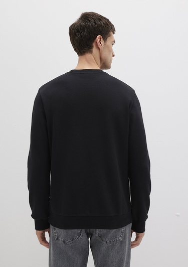  Mavi Bisiklet Yaka siyah Sweatshirt 0S10457-900