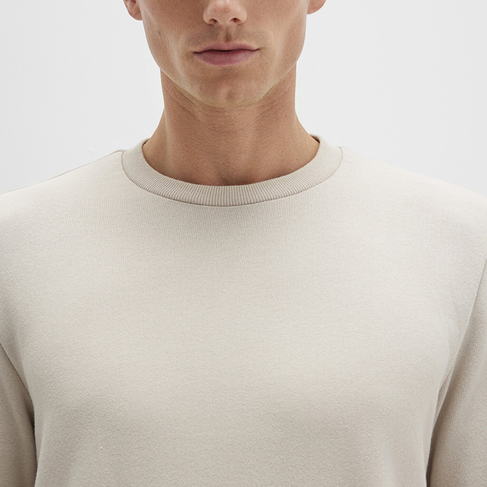 Mavi Bisiklet Yaka Bej Sweatshirt 0S10457-35111