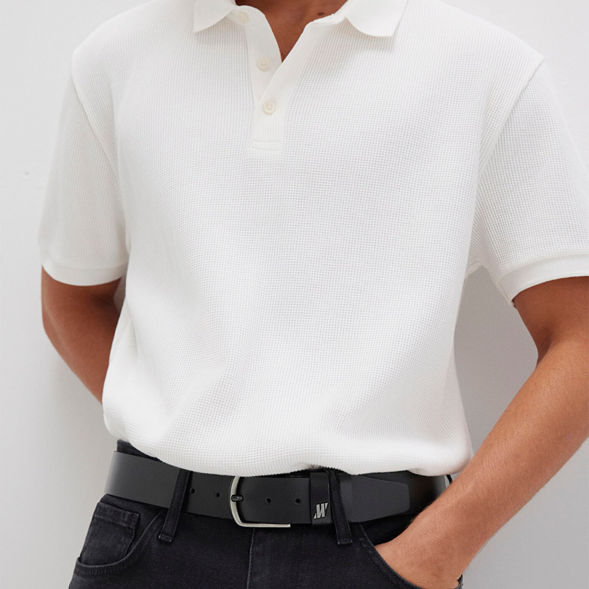 Mavi Siyah Deri Kemer 0912040-900