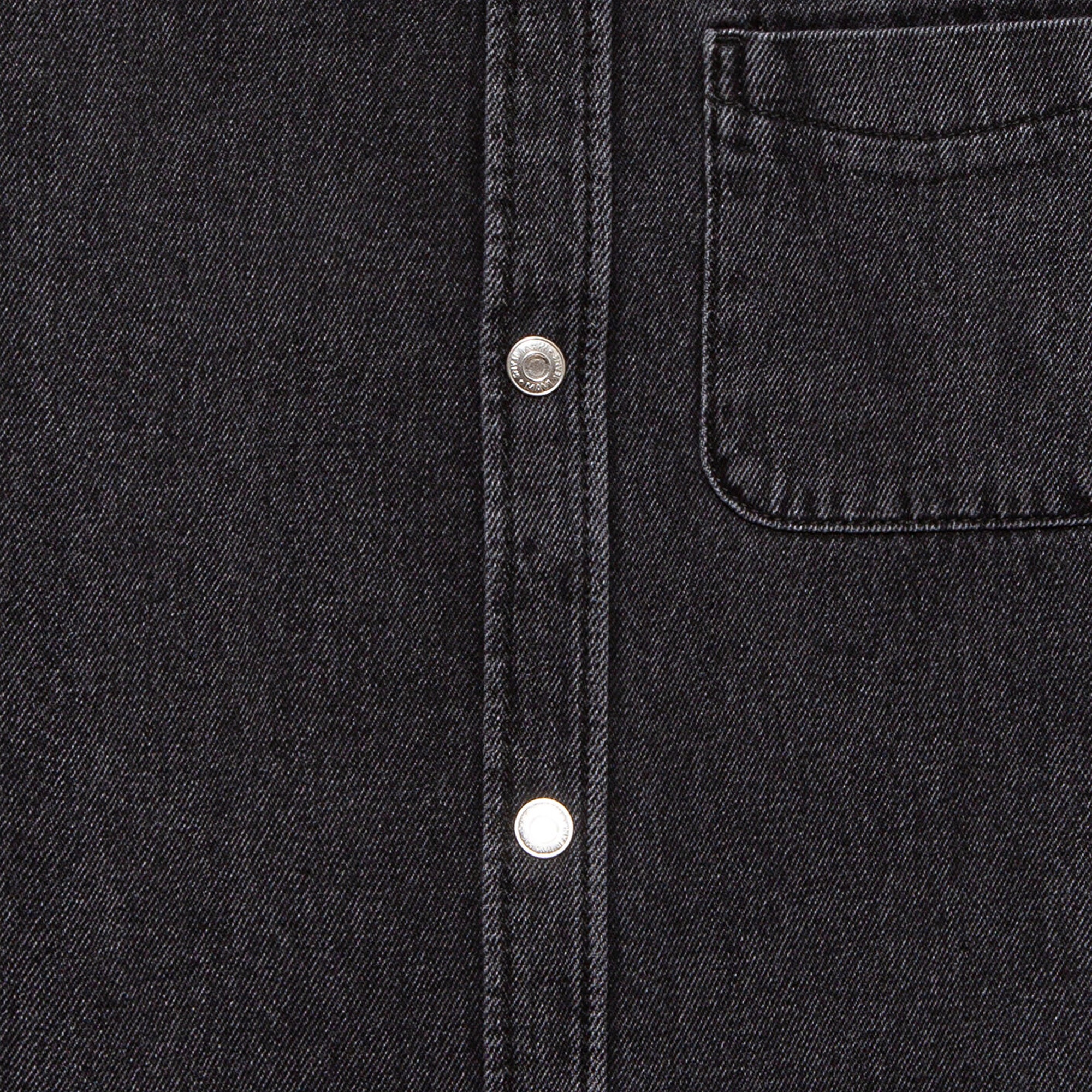 Mavi Bob 90lar Antrasit Denim Jean Gömlek Oversize / Geniş Kesim 6210000-89447