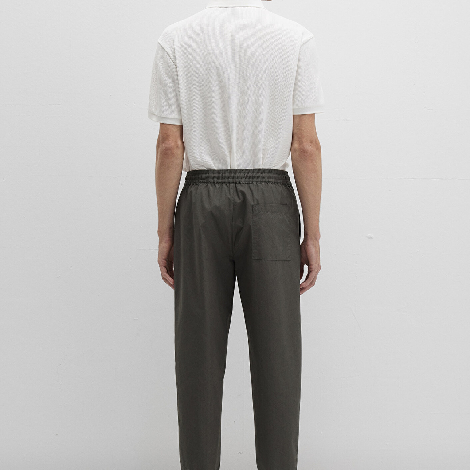 Mavi Beli Lastikli Antrasit Jogger Pantolon 0010190-86764