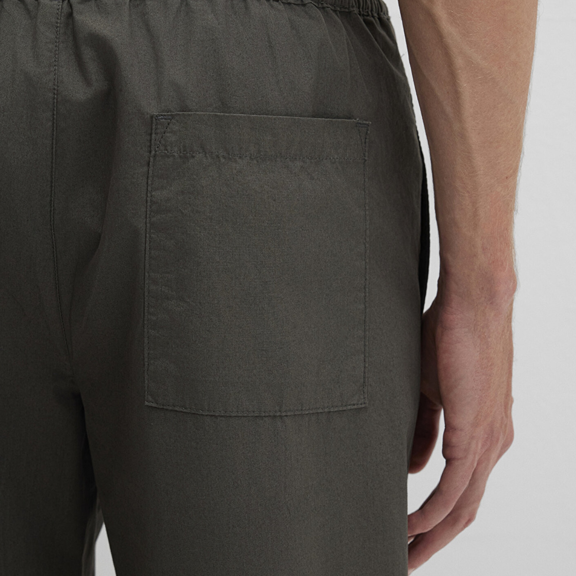 Mavi Beli Lastikli Antrasit Jogger Pantolon 0010190-86764