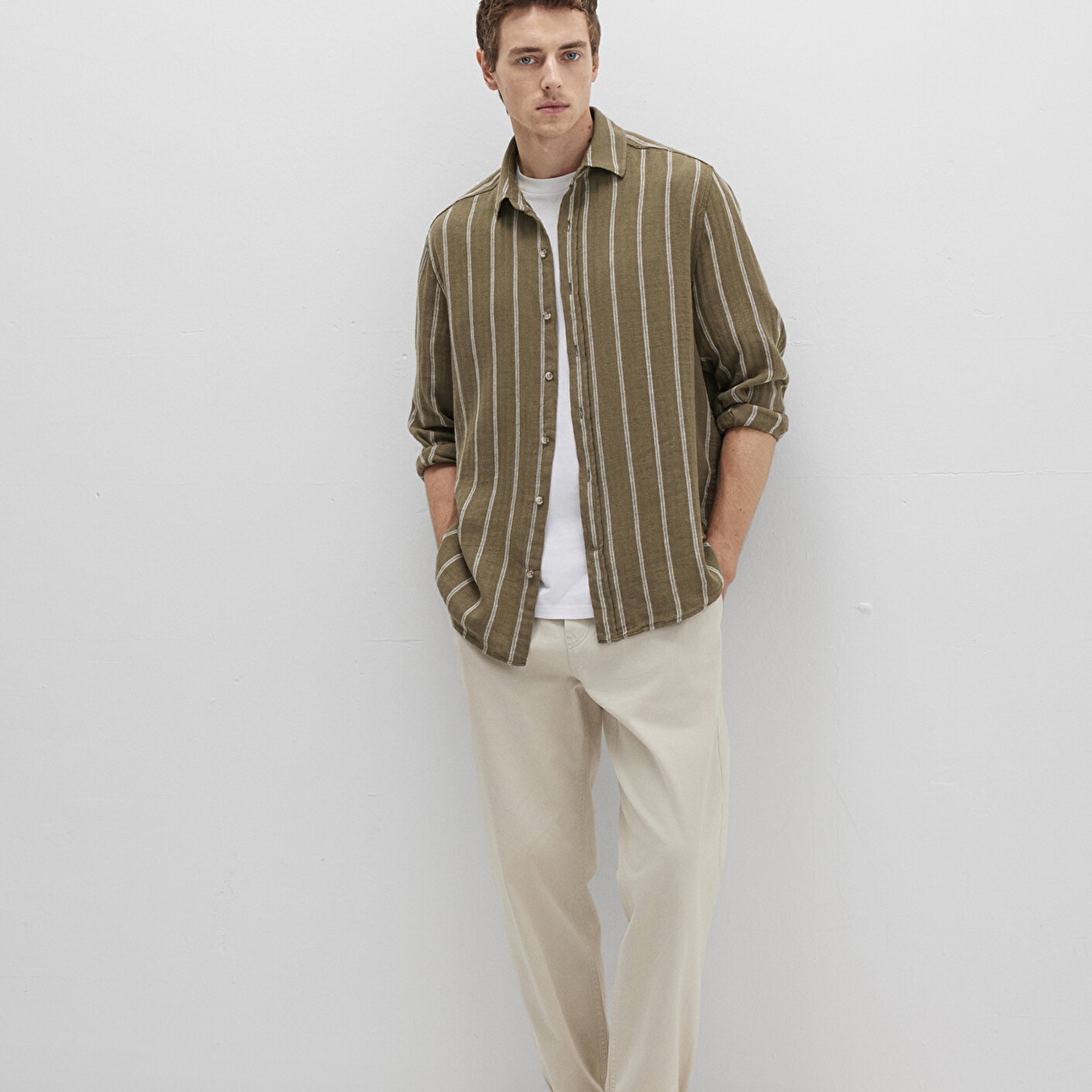 Mavi Bej Pantolon 0010481-70144