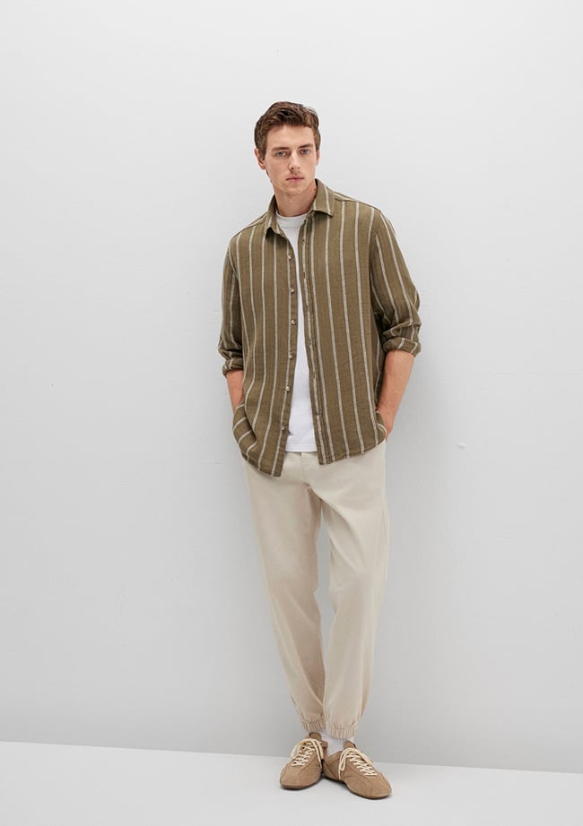  Mavi Bej Pantolon 0010481-70144