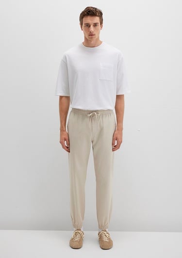  Mavi Bej Pantolon 0010481-70144