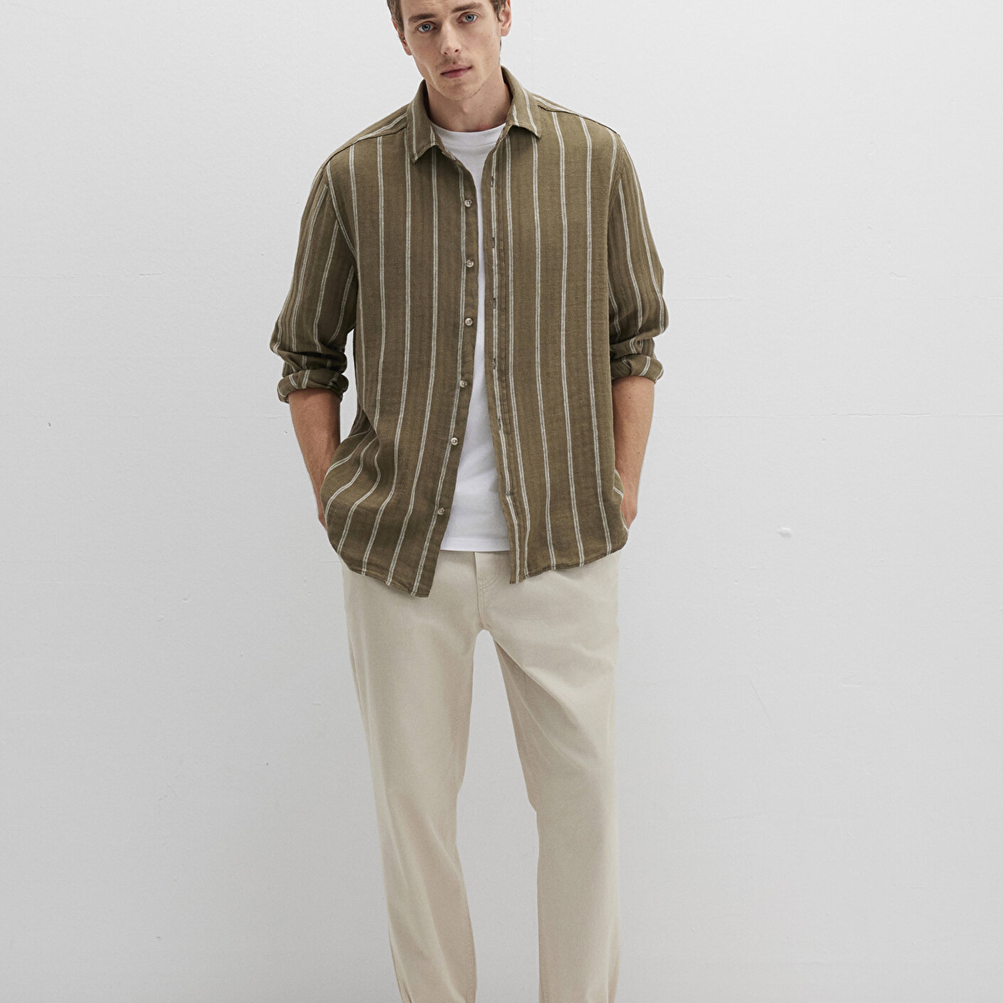 Mavi Bej Pantolon 0010481-70144