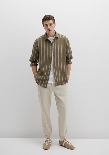  Mavi Bej Pantolon 0010481-70144