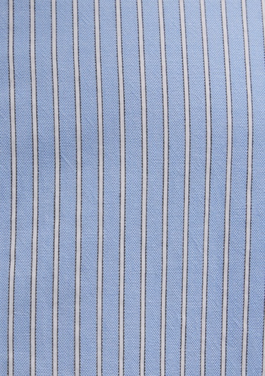  Mavi Çizgili Mavi Gömlek Regular Fit / Normal Kesim 0211710-90934