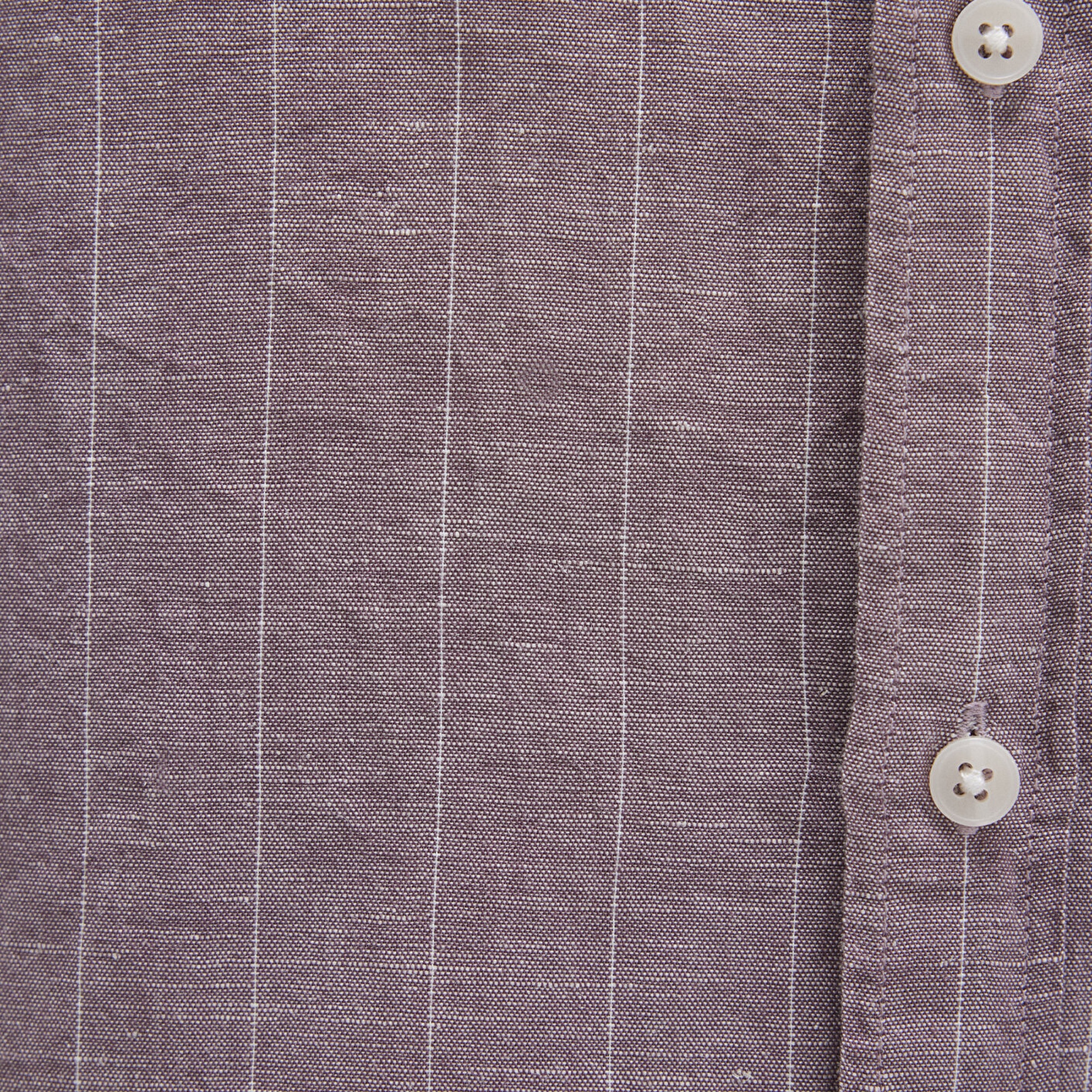 Mavi Çizgili Mor Gömlek Regular Fit / Normal Kesim 0211704-90926