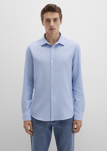  Mavi Mavi Gömlek Slim Fit / Dar Kesim 0211656-88654