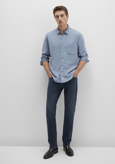 Mavi Mavi Gömlek Regular Fit / Normal Kesim 0211647-86584