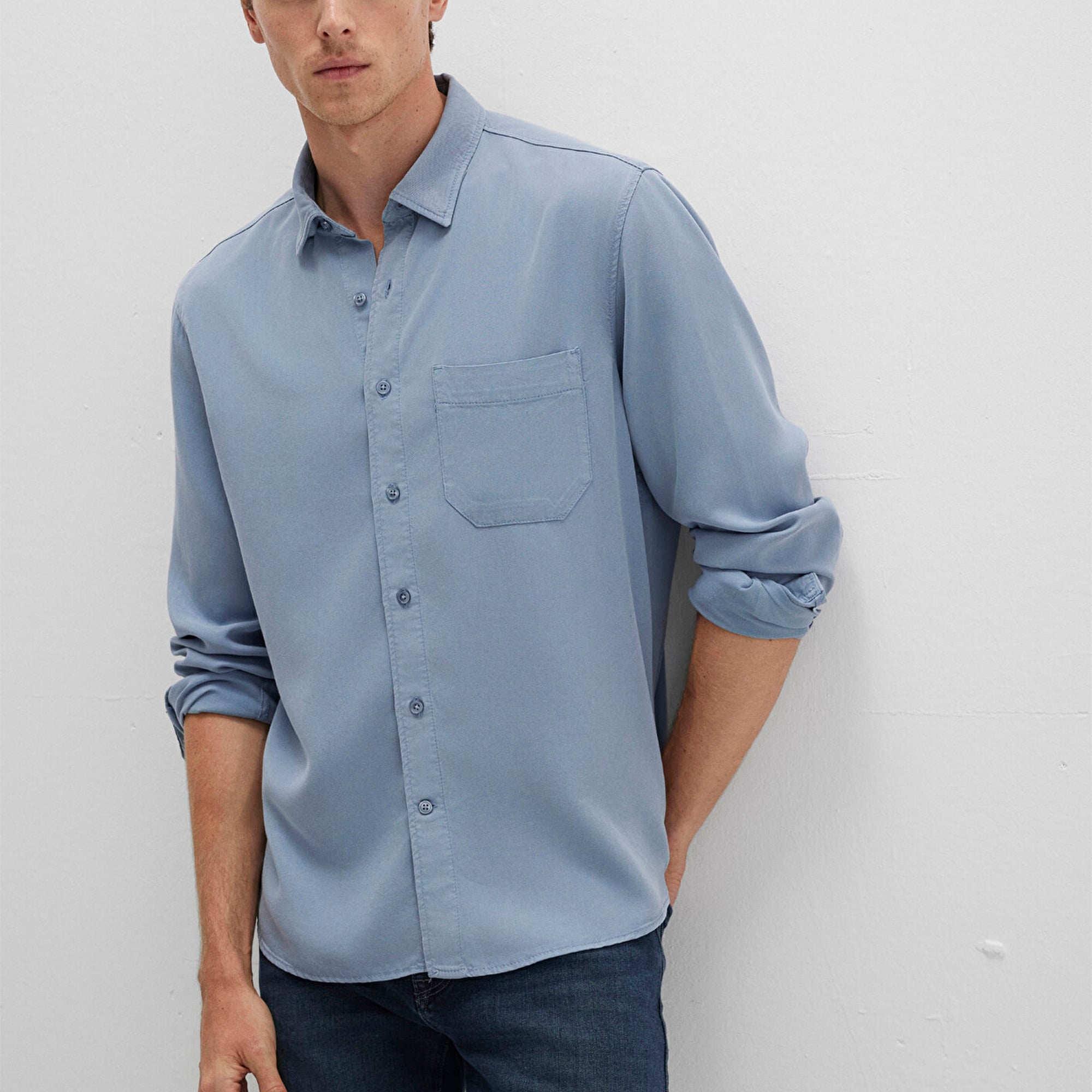 Mavi Mavi Gömlek Regular Fit / Normal Kesim 0211647-86584