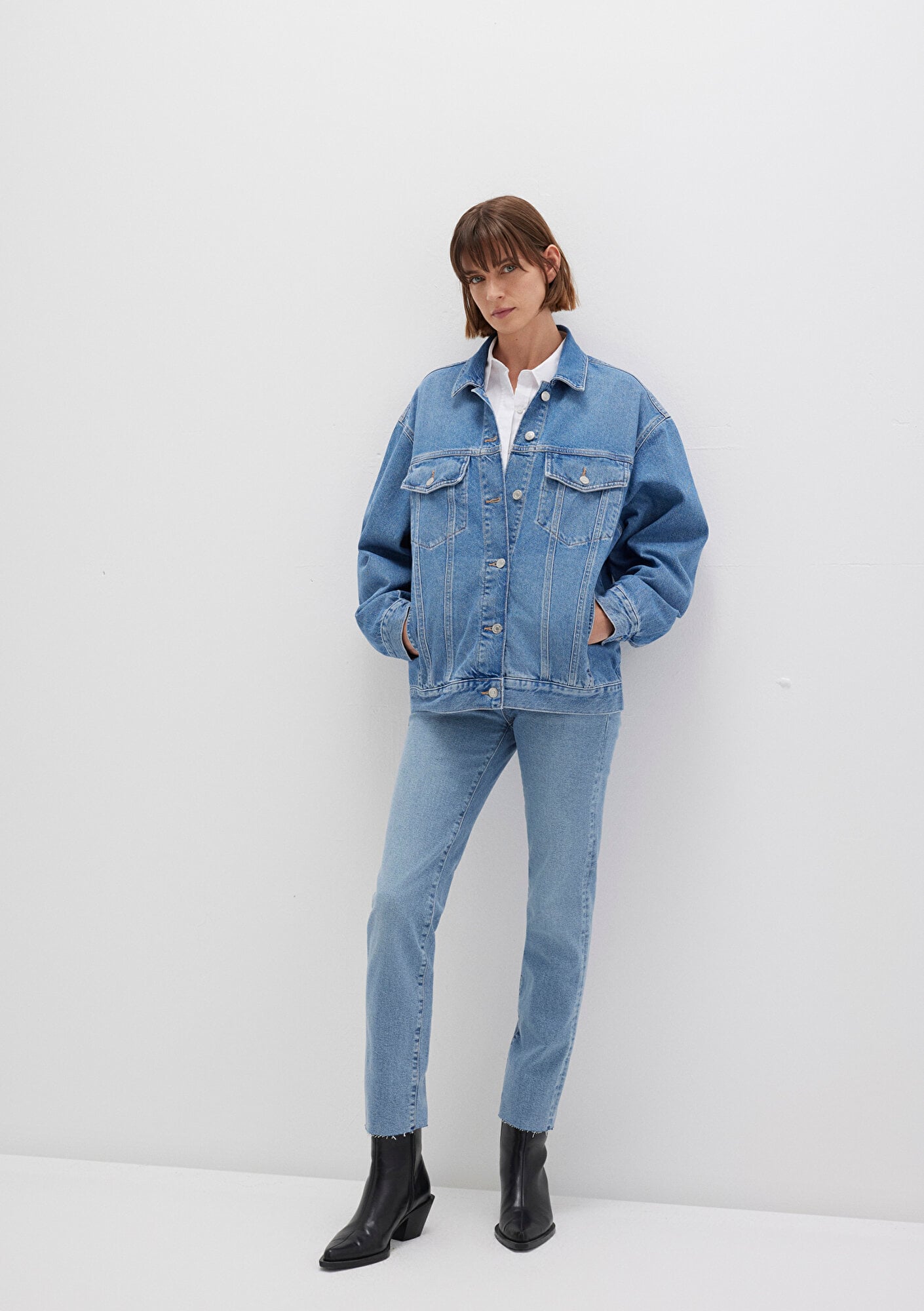  Mavi Luna 90lar Indigo Mavisi Jean Ceket 1110177-90545