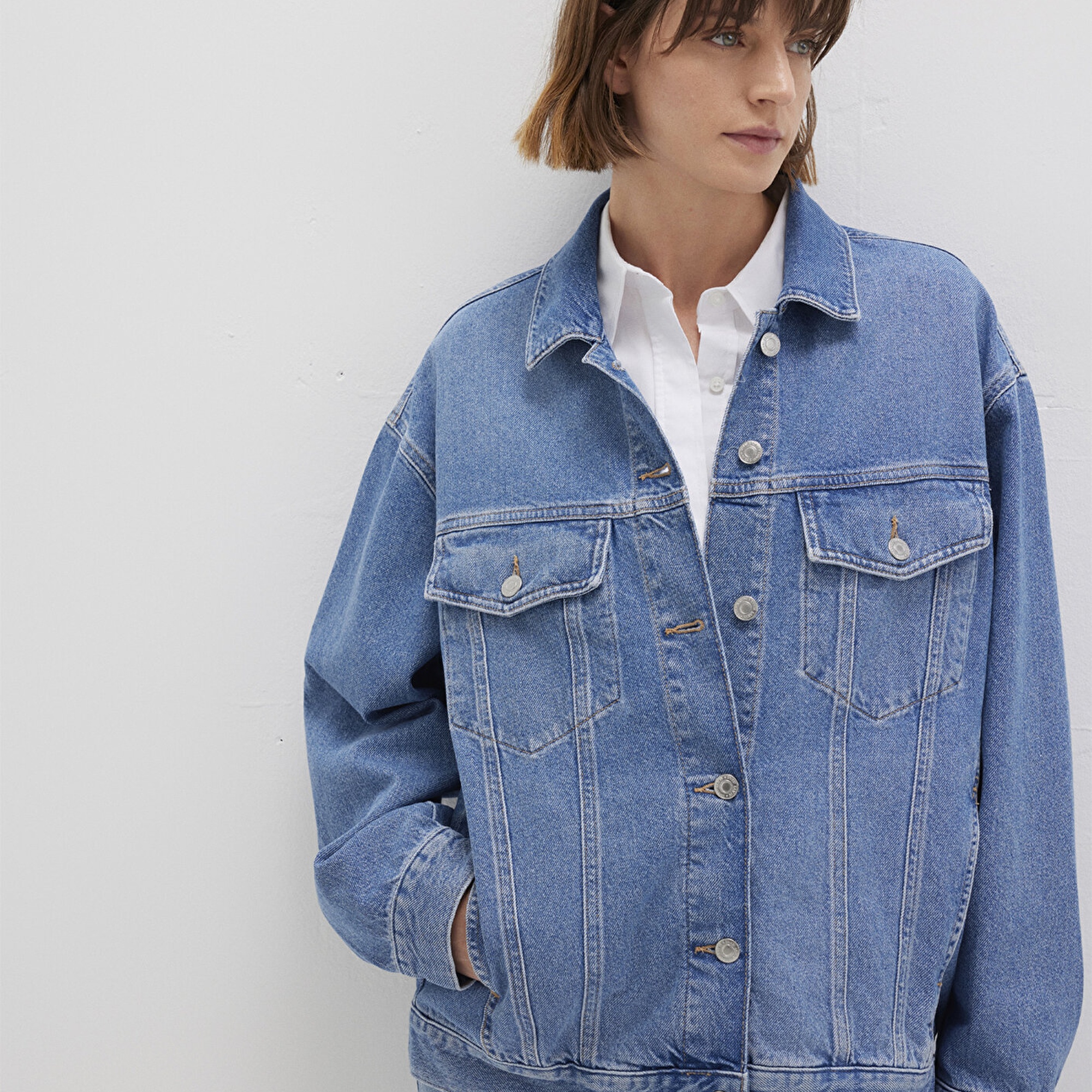 Mavi Luna 90lar Indigo Mavisi Jean Ceket 1110177-90545