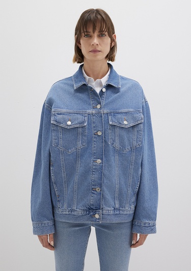  Mavi Luna 90lar Indigo Mavisi Jean Ceket 1110177-90545