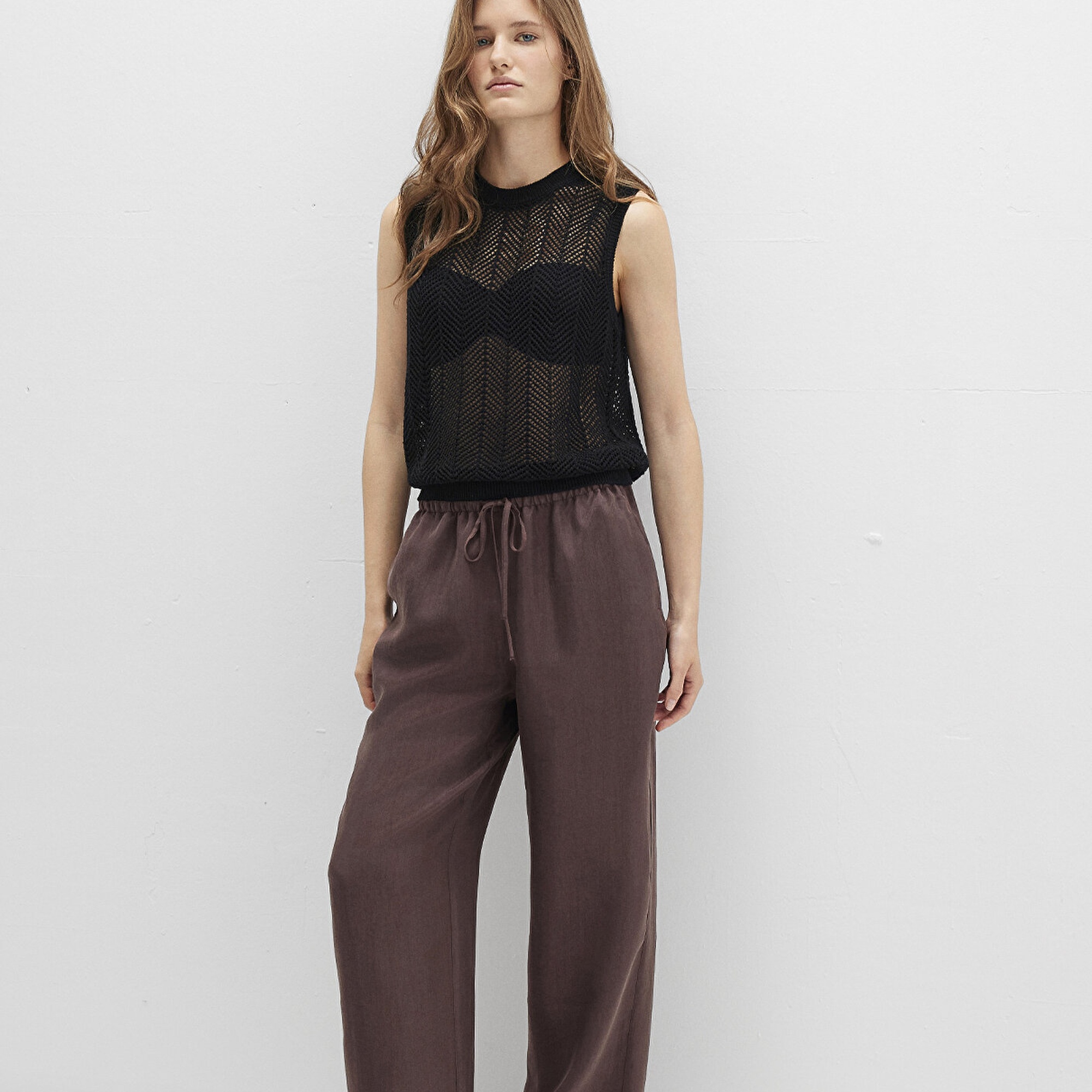 Mavi Kahverengi Liyosel Pantolon 1011023-70259