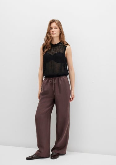  Mavi Kahverengi Liyosel Pantolon 1011023-70259