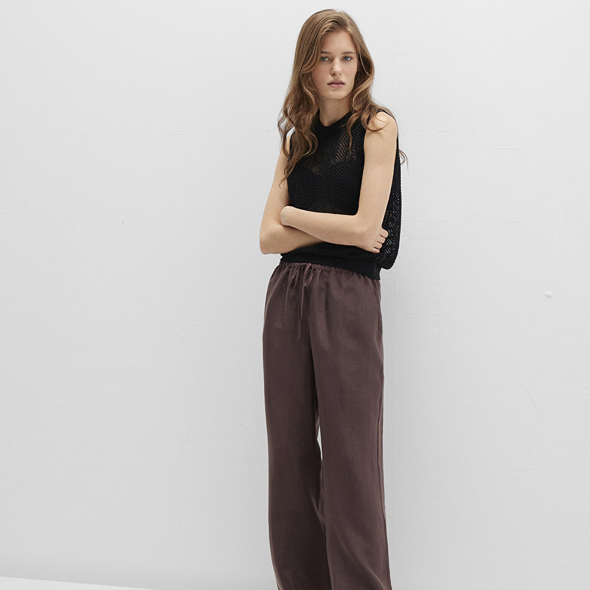 Mavi Kahverengi Liyosel Pantolon 1011023-70259