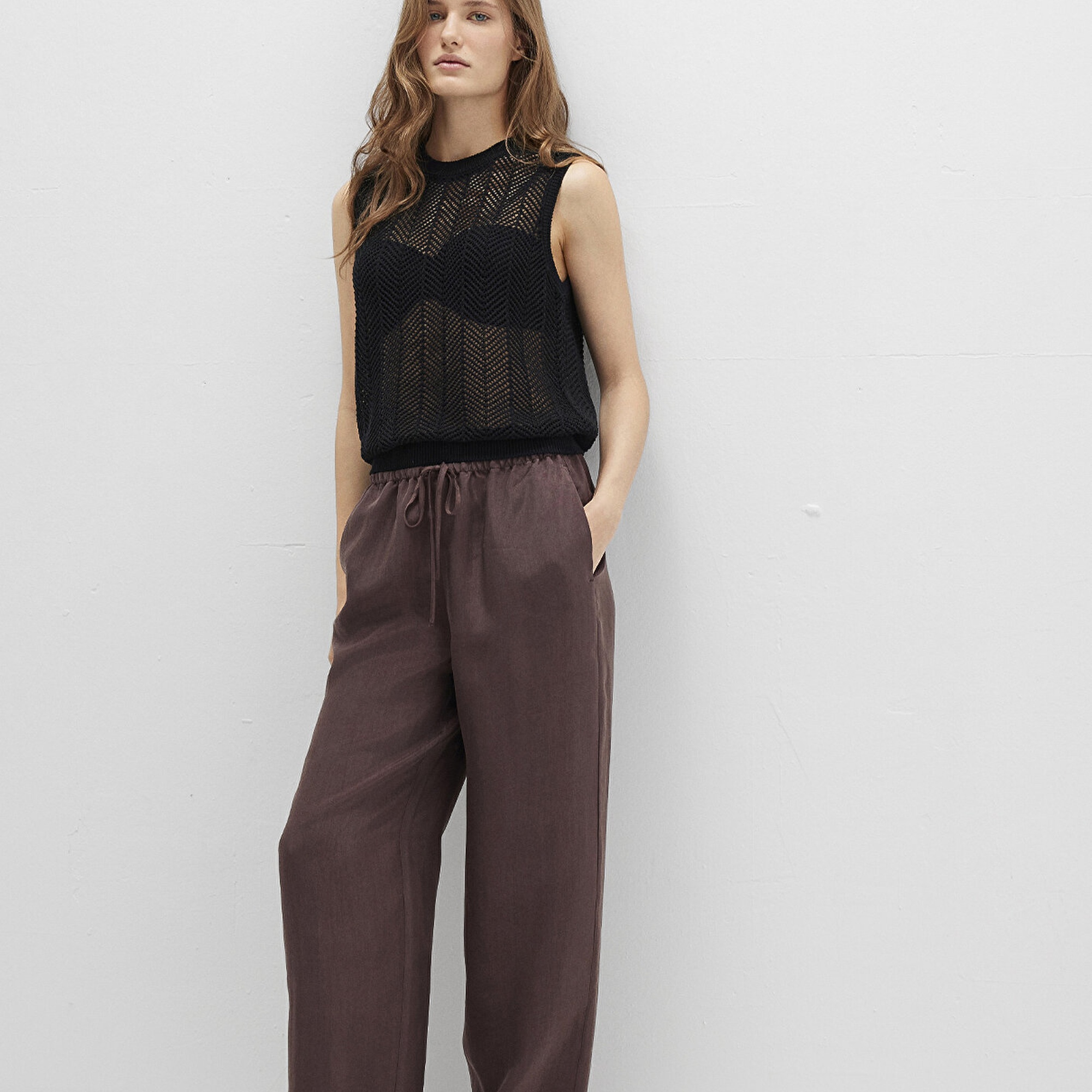 Mavi Kahverengi Liyosel Pantolon 1011023-70259