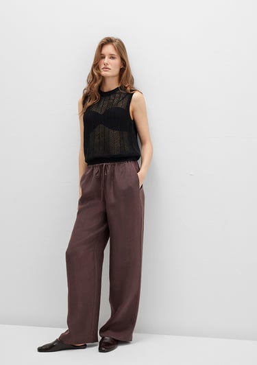  Mavi Kahverengi Liyosel Pantolon 1011023-70259