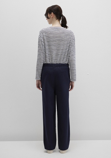  Mavi Beli Bağcıklı Lacivert Pantolon 1010945-89101