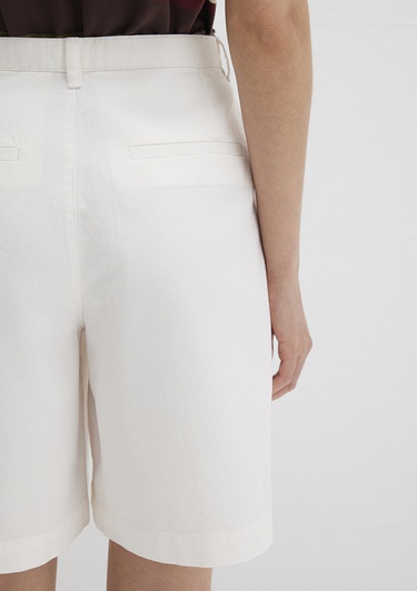  Mavi Ekru Şort 1410215-70057