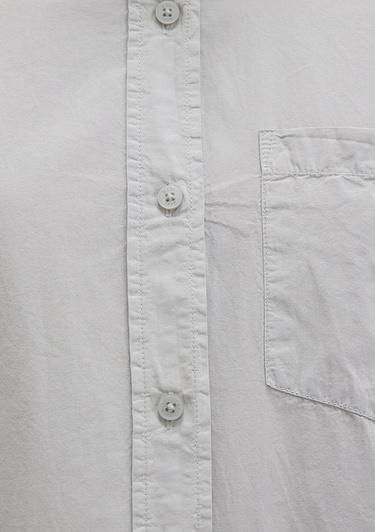  Mavi Gri Gömlek Loose Fit / Bol Rahat Kesim 1211180-70075