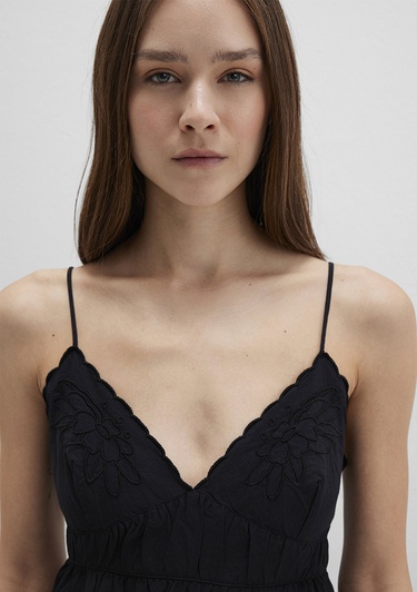  Mavi Askılı Siyah Top 1211175-900