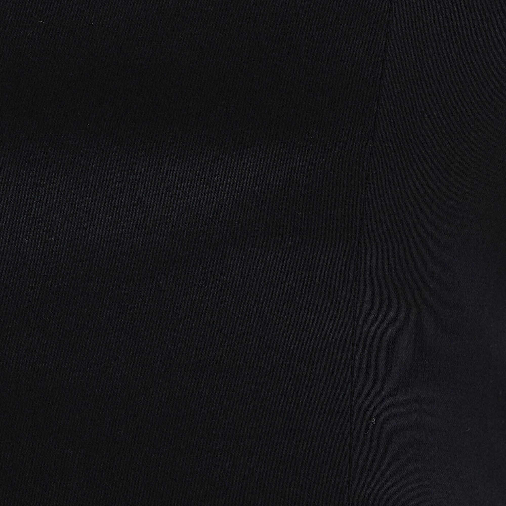 Mavi Askılı Siyah Mini Elbise 1310724-900