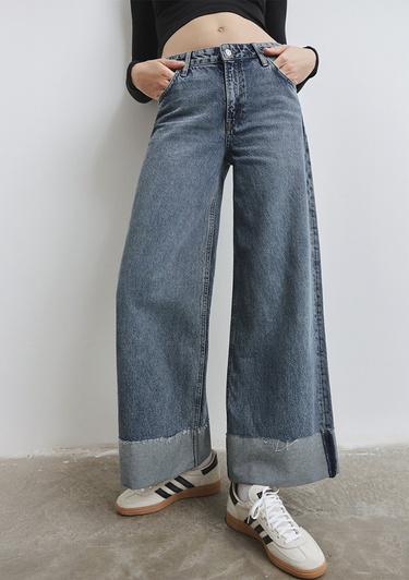  Mavi Emilia Classic Denim Puslu Koyu Mavi Jean Pantolon 1012641-90118