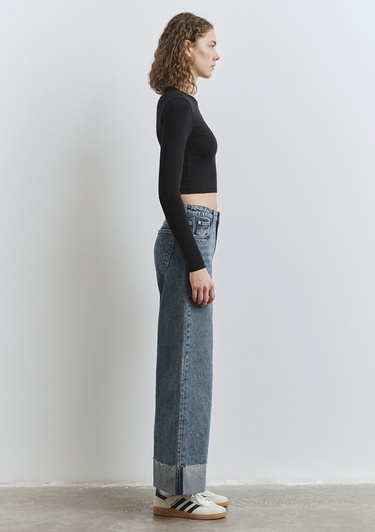  Mavi Emilia Classic Denim Puslu Koyu Mavi Jean Pantolon 1012641-90118