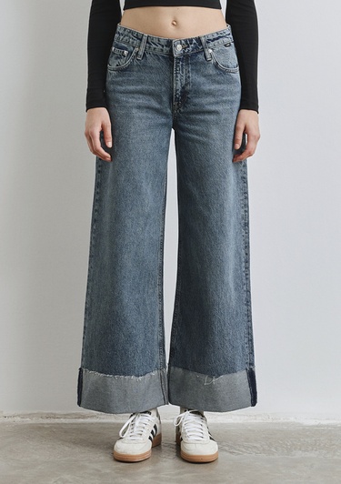  Mavi Emilia Classic Denim Puslu Koyu Mavi Jean Pantolon 1012641-90118