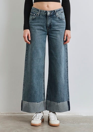  Mavi Emilia Classic Denim Puslu Koyu Mavi Jean Pantolon 1012641-90118