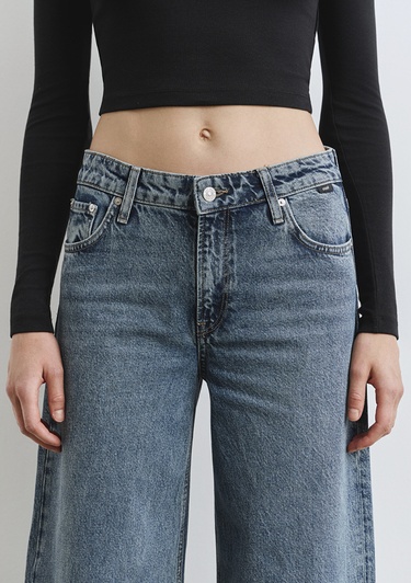  Mavi Emilia Classic Denim Puslu Koyu Mavi Jean Pantolon 1012641-90118