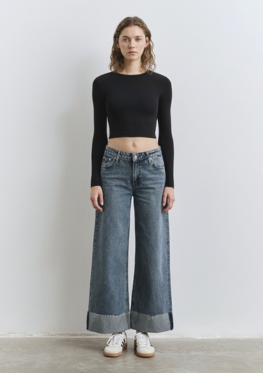  Mavi Emilia Classic Denim Puslu Koyu Mavi Jean Pantolon 1012641-90118