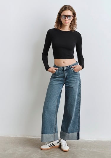  Mavi Emilia Classic Denim Puslu Koyu Mavi Jean Pantolon 1012641-90118