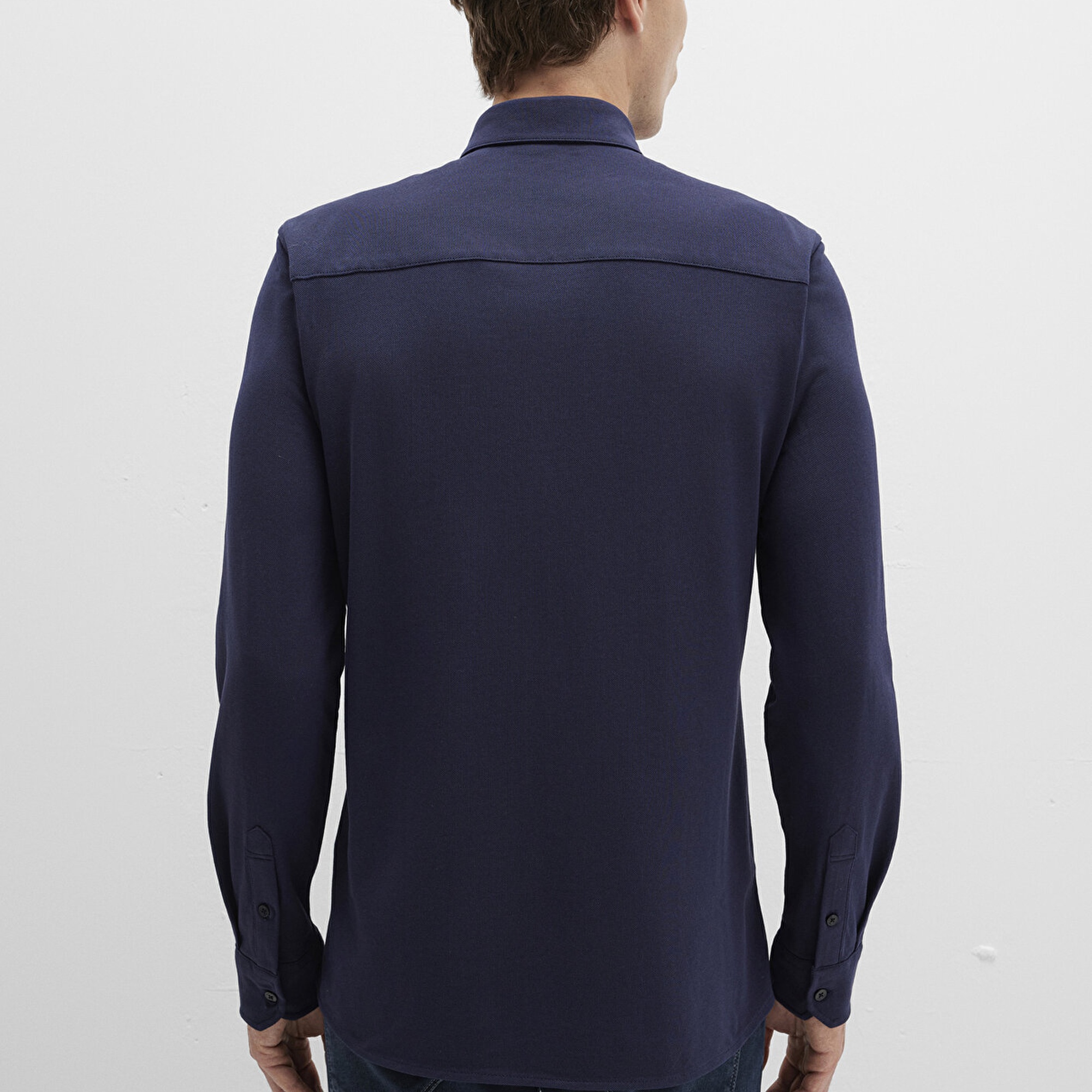 Mavi Lacivert Gömlek Slim Fit / Dar Kesim 0211660-86415