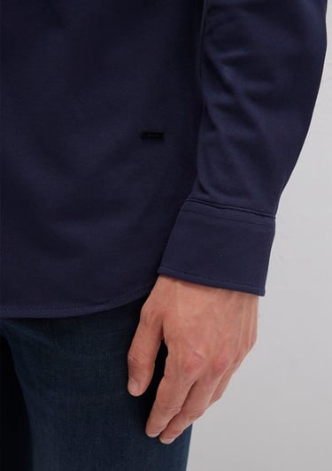  Mavi Lacivert Gömlek Slim Fit / Dar Kesim 0211660-86415