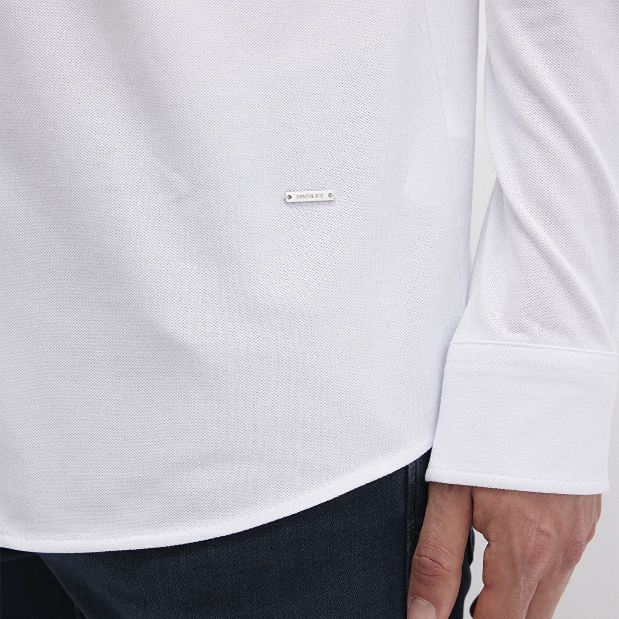 Mavi Beyaz Gömlek Slim Fit / Dar Kesim 0211660-620