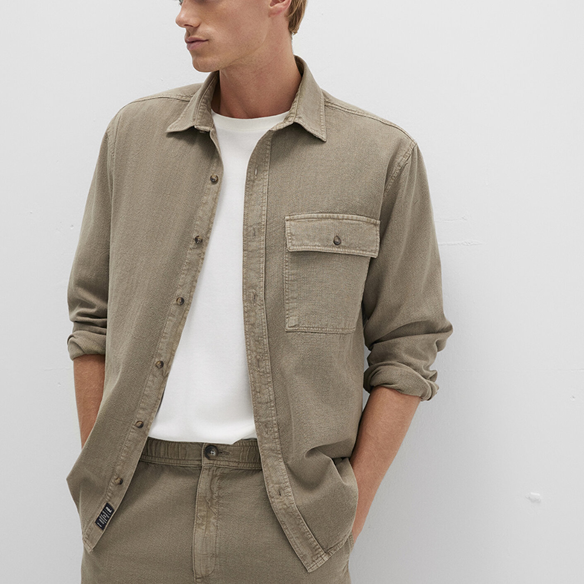 Mavi Haki Gömlek Regular Fit / Normal Kesim 0211668-71816