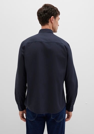  Mavi Lacivert Gömlek Slim Fit / Dar Kesim 0211673-70489