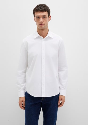  Mavi Beyaz Gömlek Slim Fit / Dar Kesim 0211673-85310