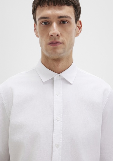  Mavi Beyaz Gömlek Slim Fit / Dar Kesim 0211673-85310