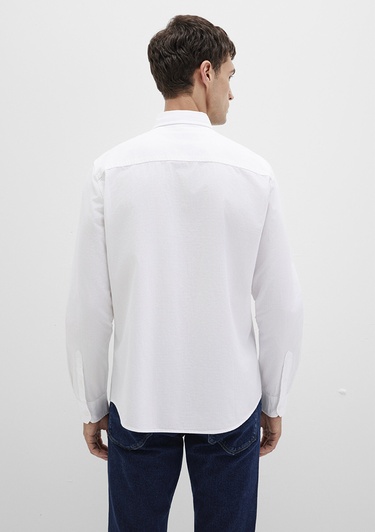  Mavi Beyaz Gömlek Slim Fit / Dar Kesim 0211673-85310