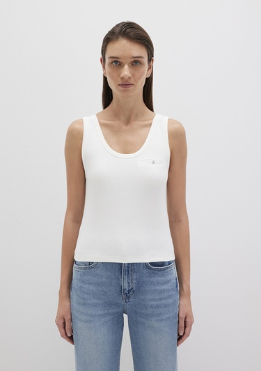  Mavi Ekru Atlet Fitted / Vücuda Oturan Kesim 1613402-70057