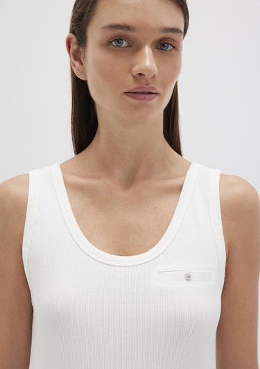  Mavi Ekru Atlet Fitted / Vücuda Oturan Kesim 1613402-70057