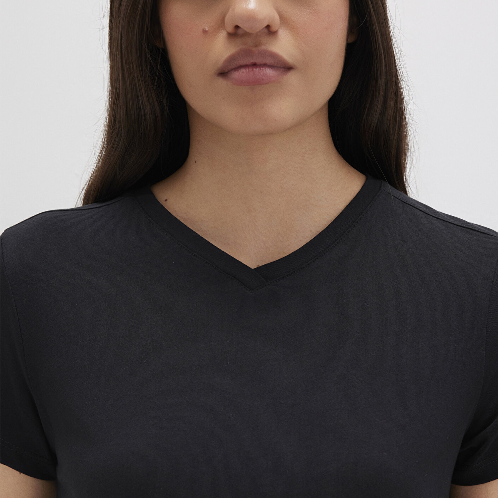 Mavi Siyah Basic Tişört Slim Fit / Dar Kesim 1613536-900