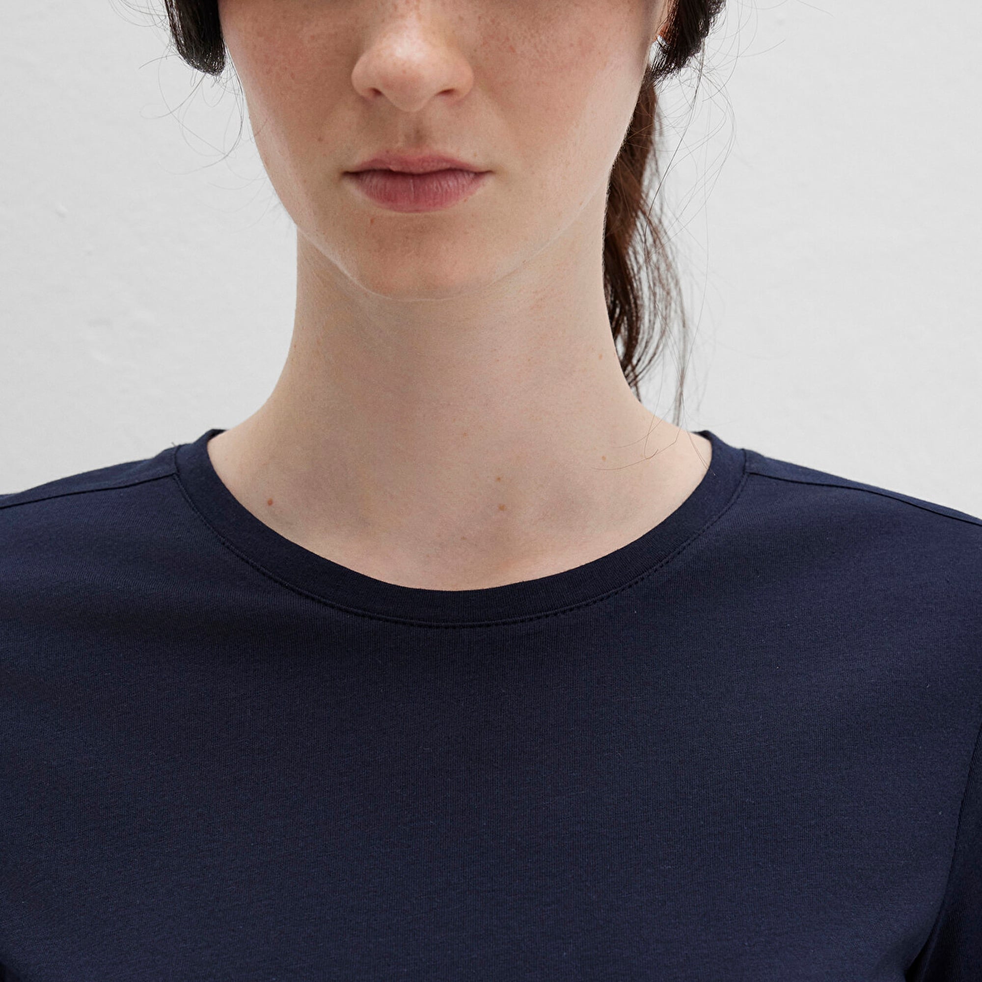 Mavi Lacivert Basic Tişört Slim Fit / Dar Kesim 1613406-86623