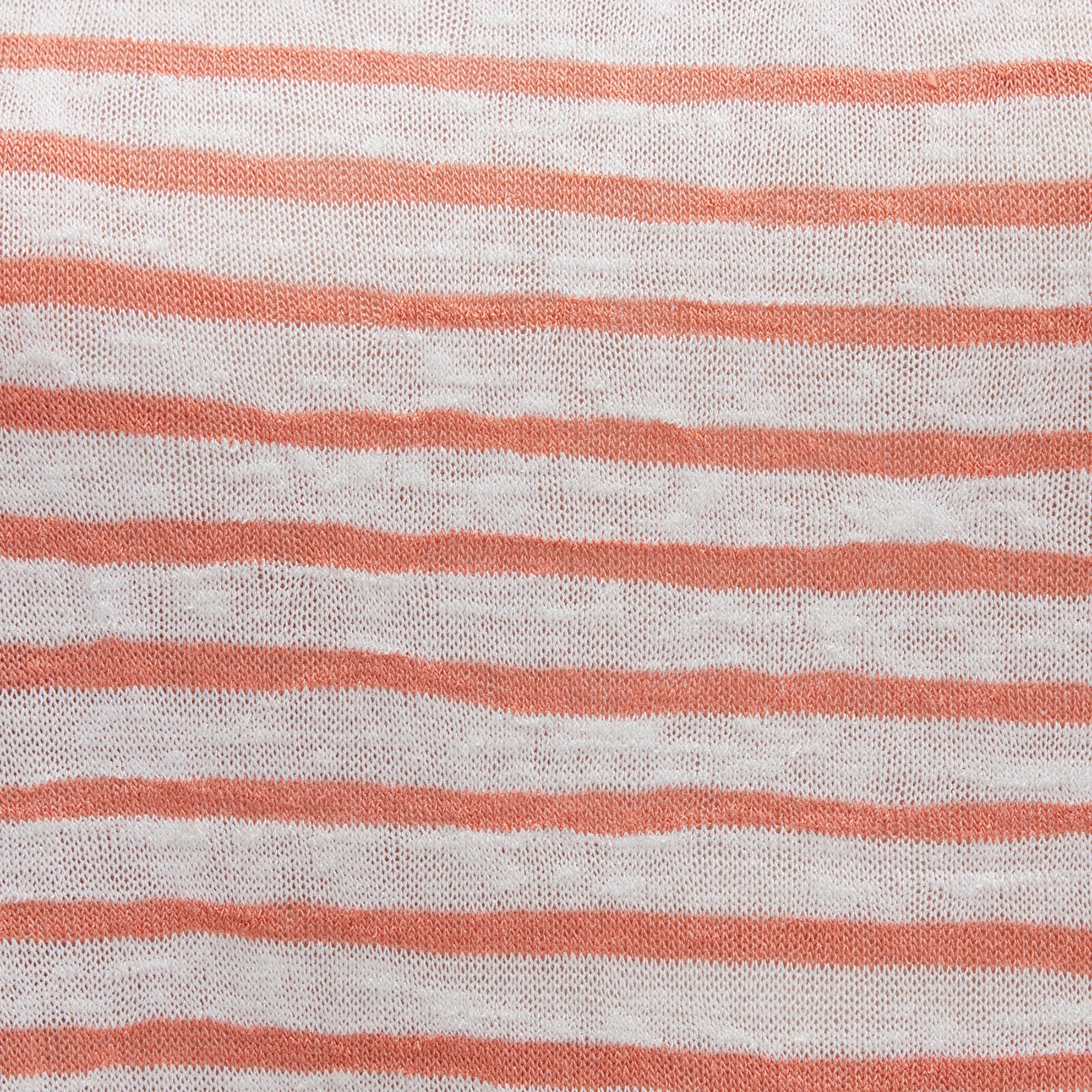 Mavi Turuncu Çizgili Tişört Loose Fit / Bol Rahat Kesim 1612664-90710