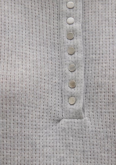  Mavi Gri Polo Tişört Slim Fit / Dar Kesim 1613353-83096